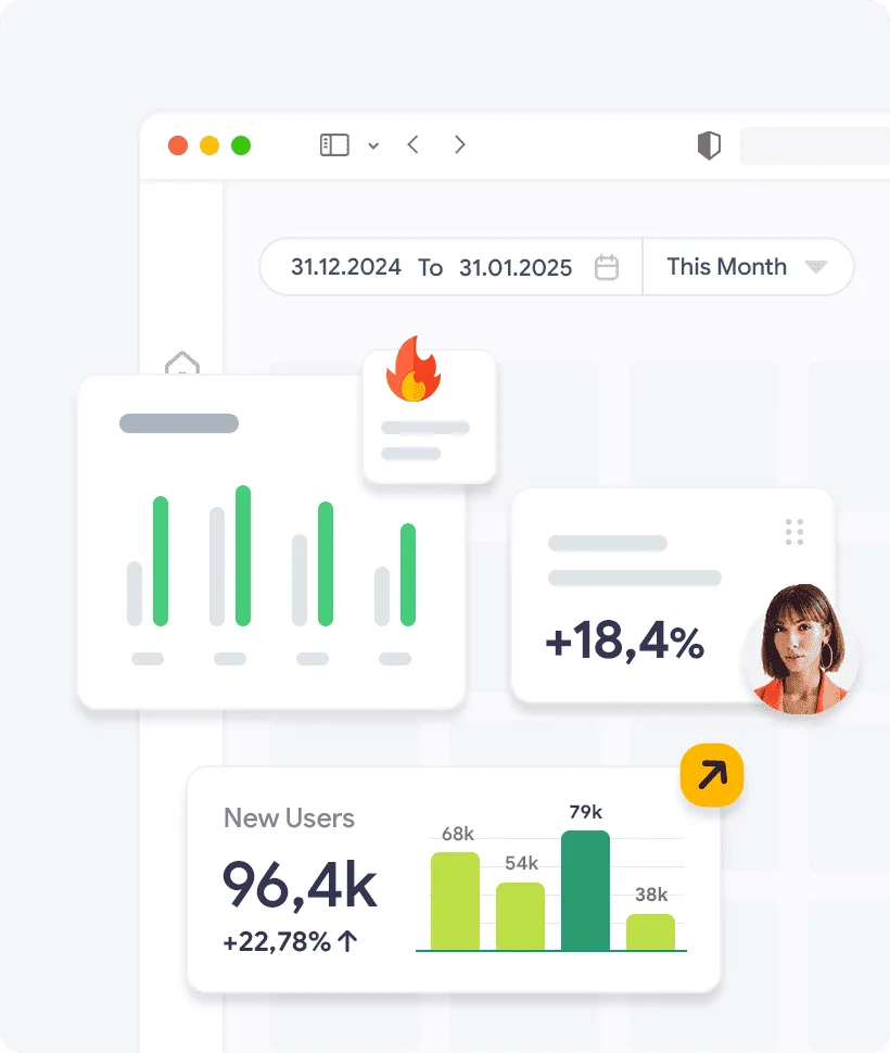 Detailed analytics that works for you - 九游